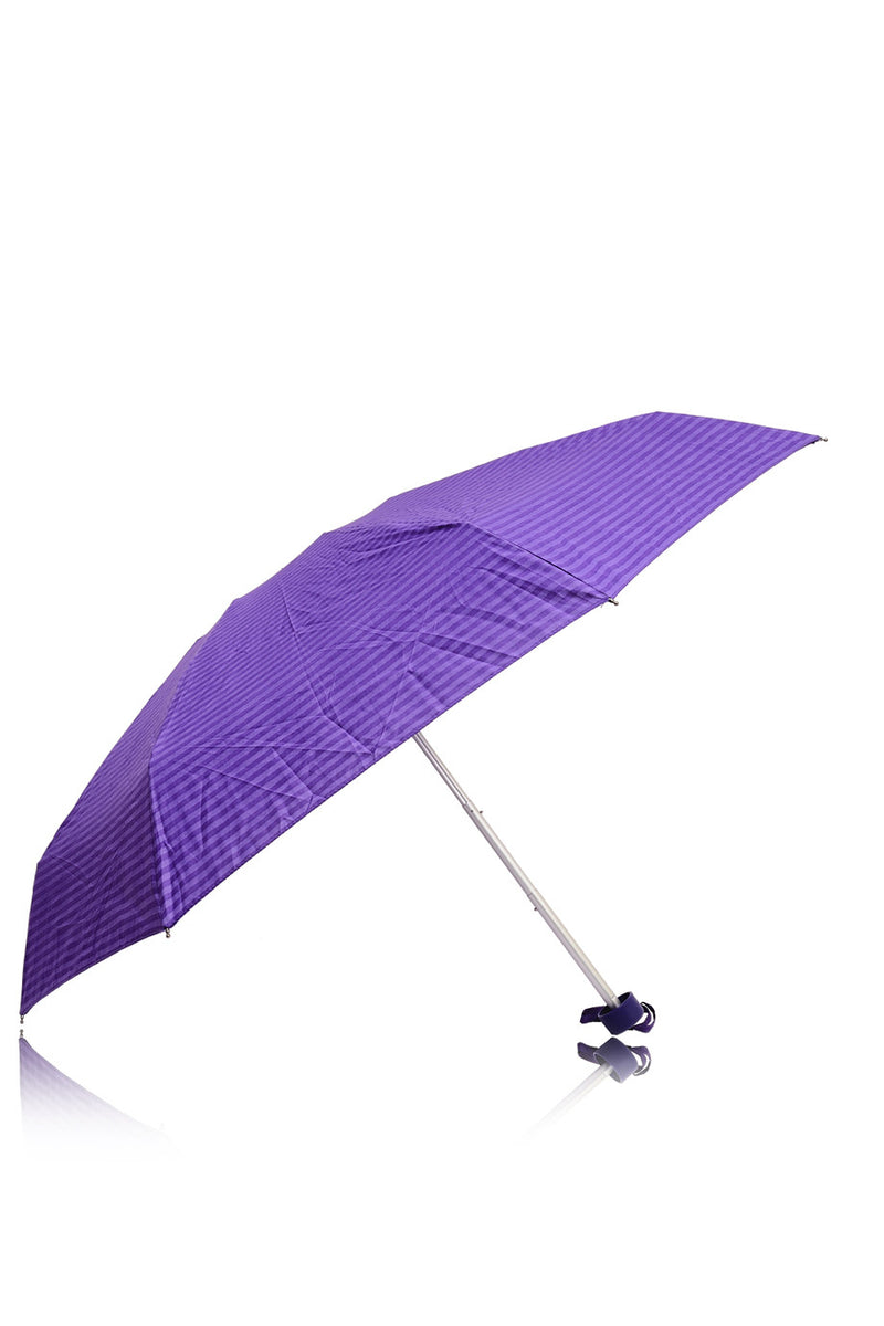 STRIPED Purple Printed Umbrella