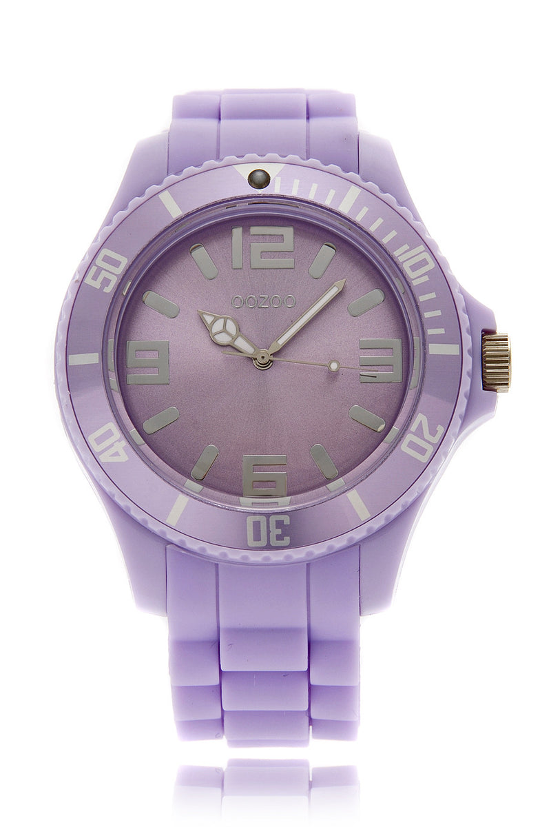PASTEL LILA Silicone Watch