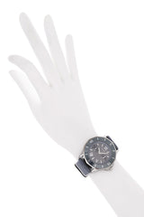 C5317 PETROL GREY Leather Watch