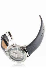C5317 PETROL GREY Leather Watch