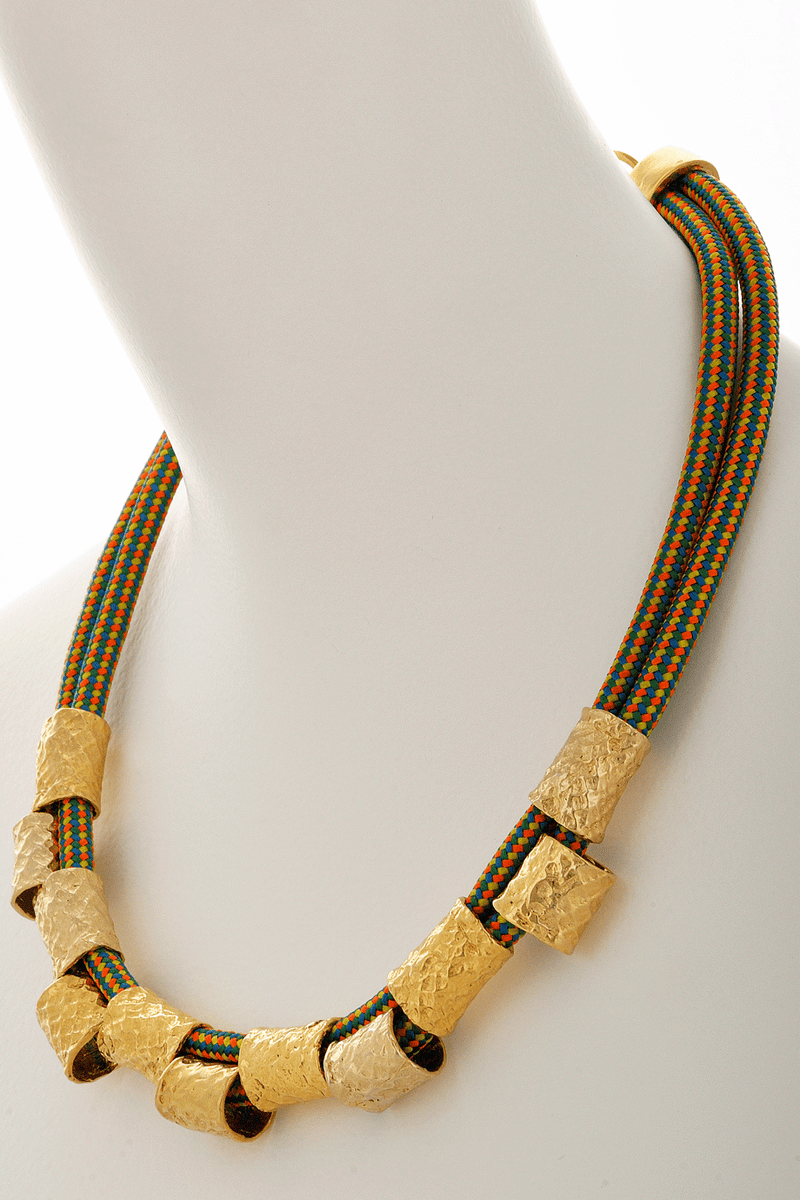 CERA Cirque Rope Gold Necklace