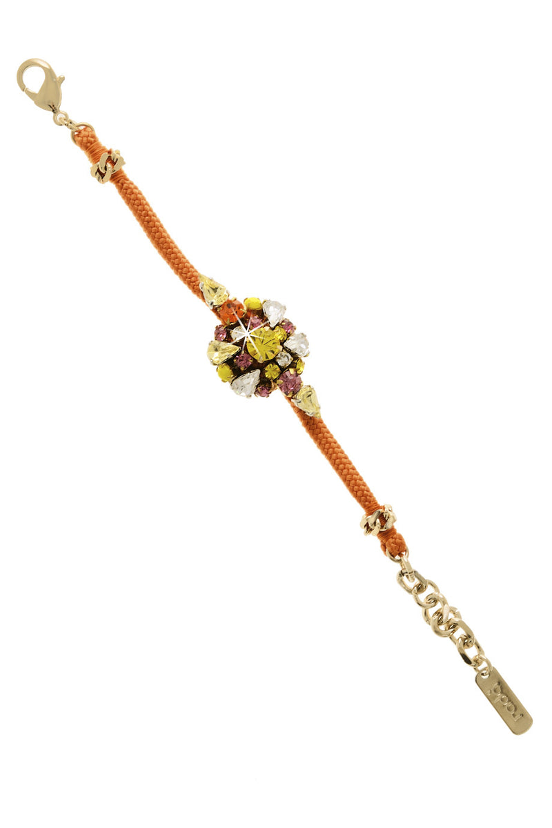 ODETTE Orange Cord Bracelet