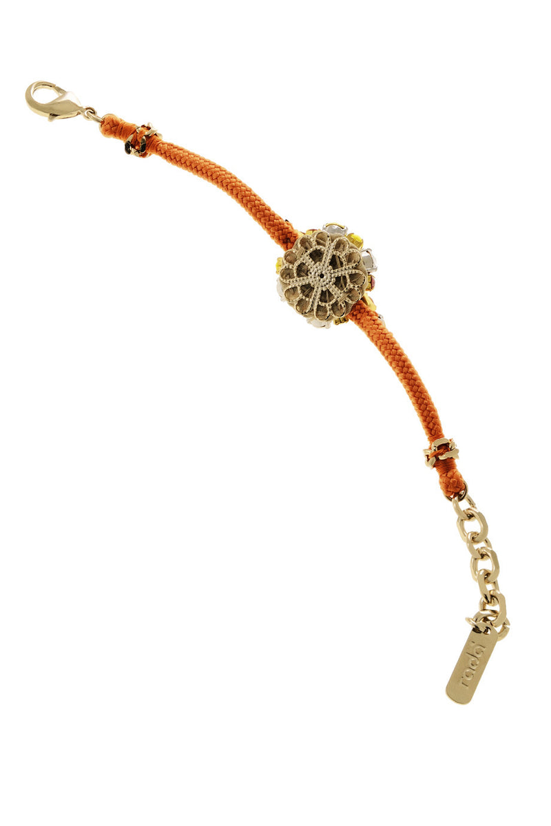 ODETTE Orange Cord Bracelet