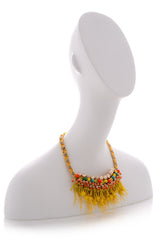 SALMA Yellow Pearl Necklace
