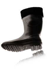 ALASKA Black Rubber Boots