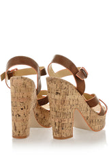 TERSINA Brown Sandals