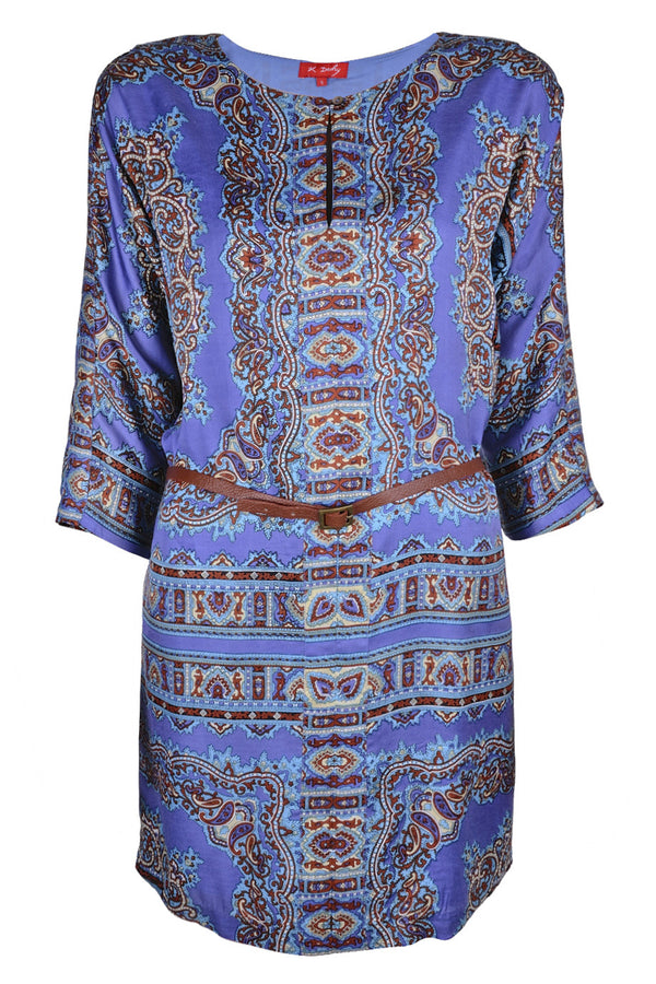 AGRAIRE Printed Viscose Dress