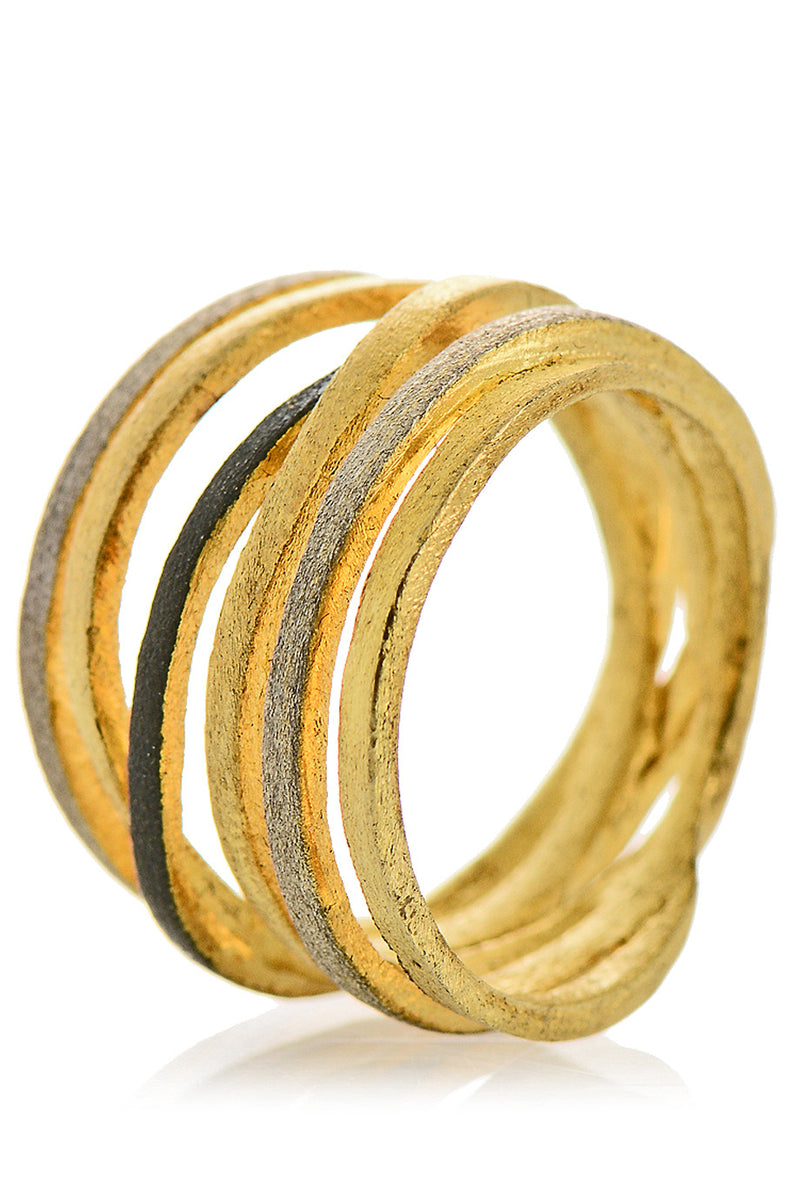 BERENIKE Gold Silver Ring