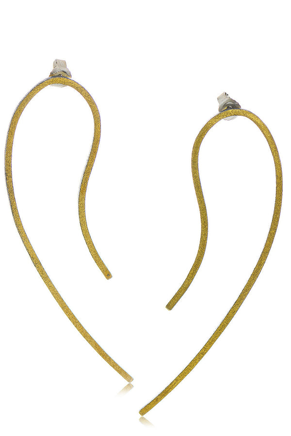 EDITH Gold and Metal Earrings