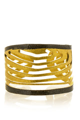 IXOS Gold Plated Sterling Silver Ring