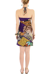 KIWI Printed Halterneck Dress