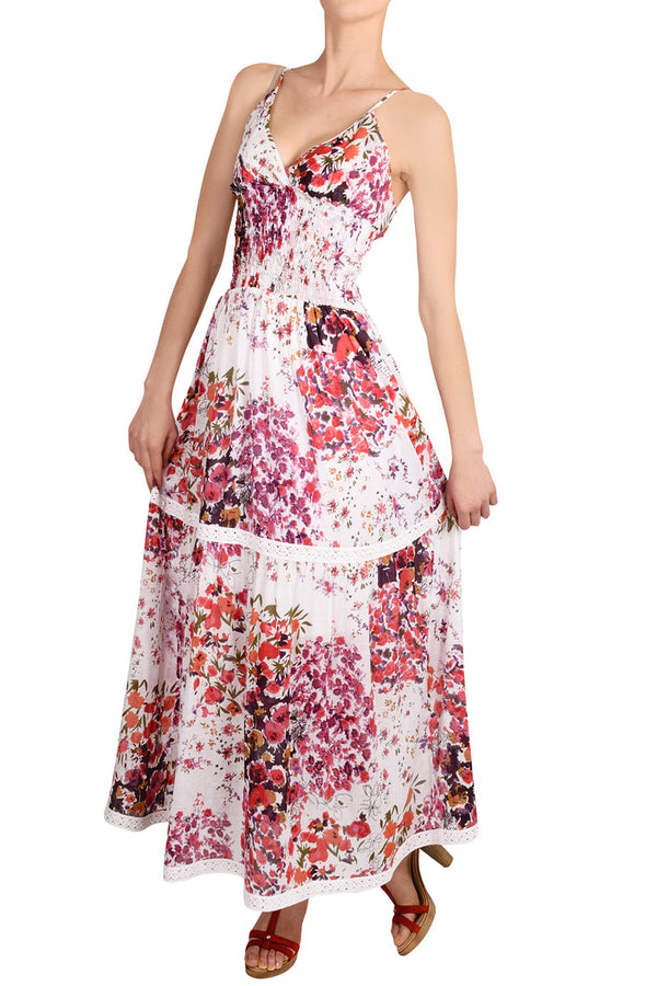 PARADISE Floral Maxi Dress