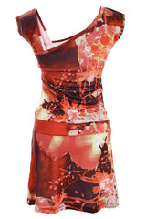 RIBES Abstract Sleeveless Dress