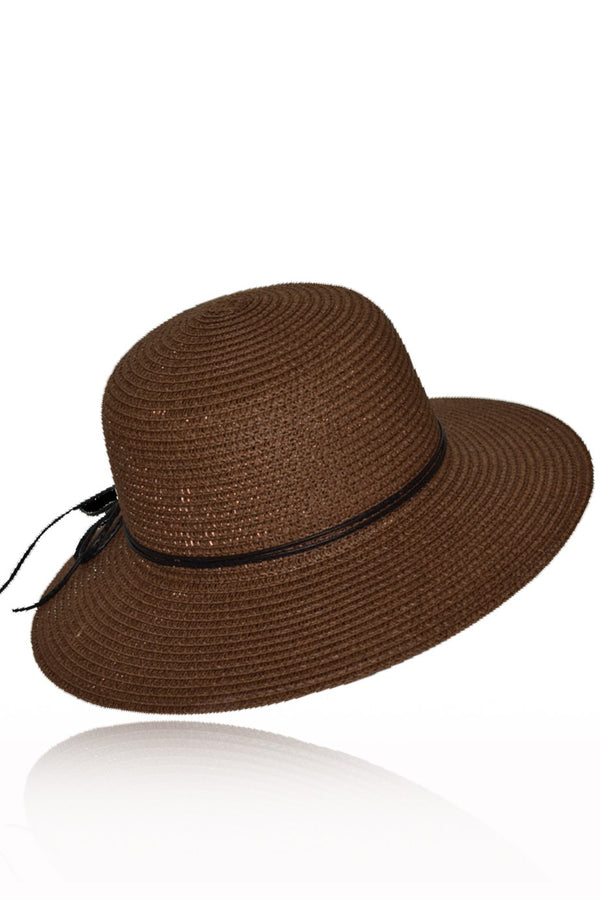 Kitaely Brown Beach Hat