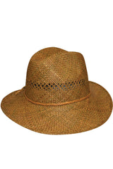 Καφέ Χειροποίητο Καπέλο Μαδαγασκάρης | Γυναικεία Καπέλα Παραλίας - Le Chapeau