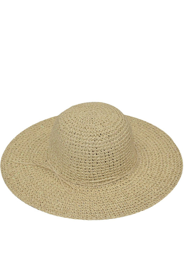 Μπεζ Ψάθινο Καπέλο | Γυναικεία Καπέλα - Ψάθινα - Παραλίας - Laura Ferri