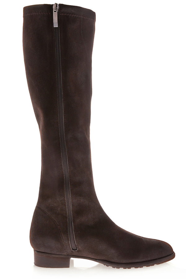 PAULINE Brown Leather Boots