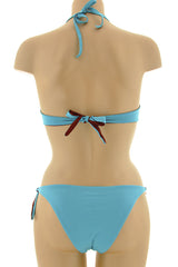 TENERA CARLOTTA CAVALLINO Turquoise Brown Bikini
