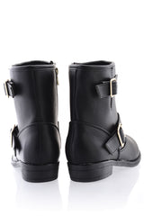 ANDRIE Black Ankle Boots