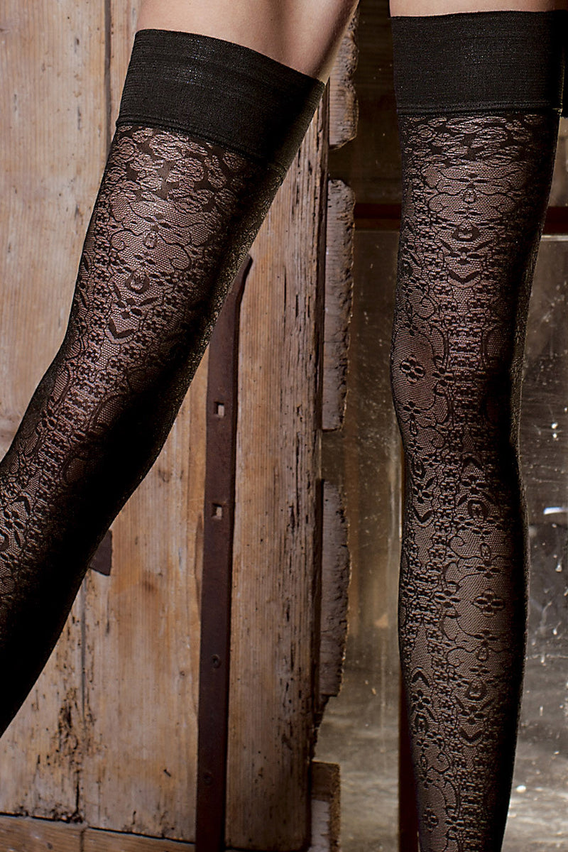 BELARUS Lace Hold Ups