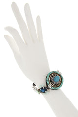 JENNIFER Blue Crystal Bracelet
