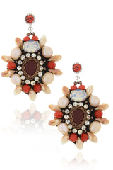 ORNELIA Red Crystal Earrings