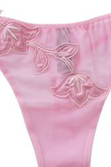 PETALO Pink Tulle Flower String