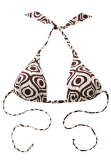 CIGNO Brown Pattern Bikini