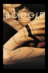 WOLFORD BOOGIE Striped Cosmetic Black Tights 9435