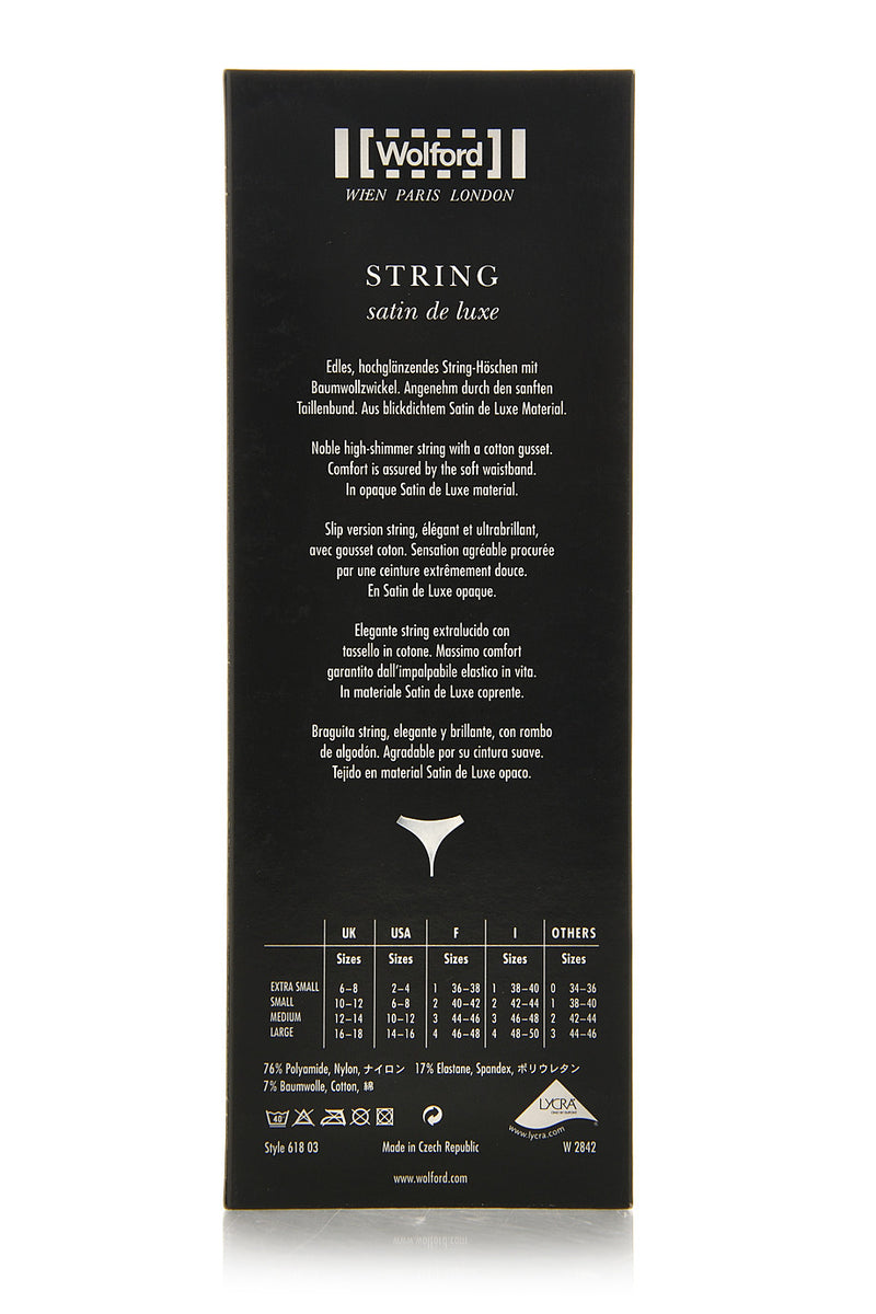 SATIN DE LUXE 61803 String 4273 Cosmetic String